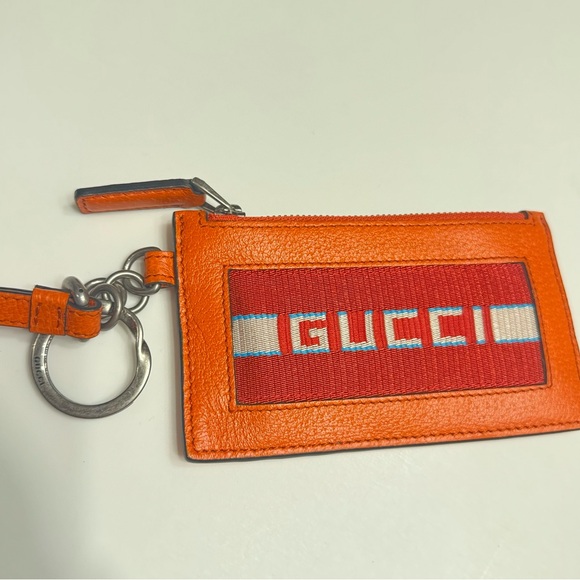 Gucci Leather Lanyard with card slots - Picture 10 of 10